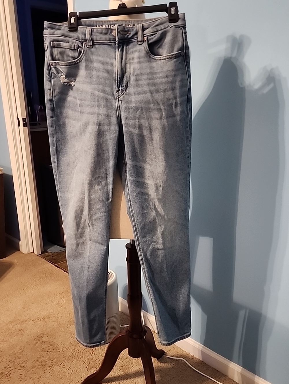 American Eagle Outfitters Light Blue Slim Straight Jeans